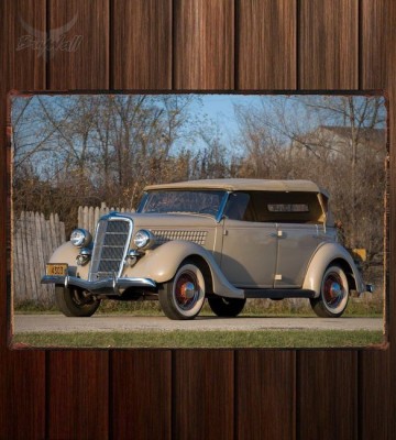 Металлическая табличка Ford Model 48 Deluxe Phaeton